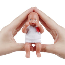 Load image into Gallery viewer, Vollence 4.7 inch Mini Full Silicone Baby Dolls with Bone Pocket Doll
