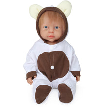 Load image into Gallery viewer, Vollence 16 inch Realistic Reborn Baby Doll with Hair