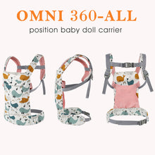 Load image into Gallery viewer, Vollence Baby Doll Carrier Front and Back Backpack Doll Carrier for 14 to 25 inch Dolls