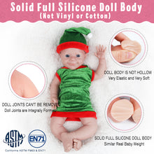 Load image into Gallery viewer, Vollence 17 inch Eye Open Full Silicone Baby Dolls