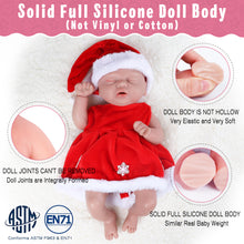 Load image into Gallery viewer, Vollence 14 inch Realistic Reborn Baby Doll, Can Take a Pacifier