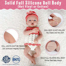 Load image into Gallery viewer, Vollence 14 inch Real Baby Doll Newborn Baby Doll Full Body Silicone