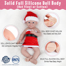 Load image into Gallery viewer, Vollence 17 inch Eye Open Full Silicone Baby Dolls