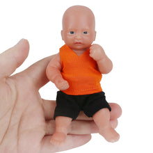 Load image into Gallery viewer, Vollence 4.7 inch Mini Full Silicone Baby Dolls with Bone Pocket Doll