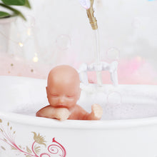 Load image into Gallery viewer, Vollence 4.7 inch Eye Closed Full Silicone Mini Baby Dolls Real Baby Dolls Lifelike Baby Doll Realistic Baby Doll