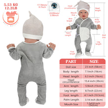 Load image into Gallery viewer, Vollence 23 inch Realistic Reborn Baby Doll