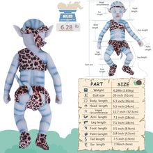 Load image into Gallery viewer, Vollence 20 inch Avatar Sleeping Full Silicone Baby Doll