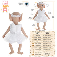 Load image into Gallery viewer, Vollence 15 inch Elf Full Silicone Reborn Baby Doll