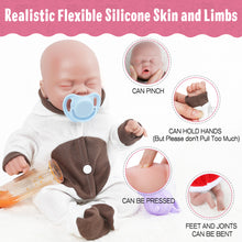 Load image into Gallery viewer, Vollence 14 inch Realistic Reborn Baby Doll, Can Take a Pacifier