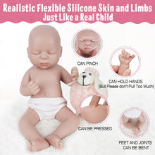 Load image into Gallery viewer, Vollence 14 inch Full Silicone Reborn Baby Doll