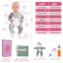 Load image into Gallery viewer, Vollence 20 inch Realistic Reborn Baby Doll
