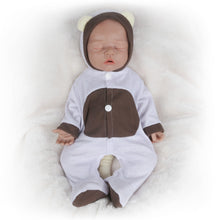 Load image into Gallery viewer, Vollence 18 inch Eye Closed Realistic Reborn Baby Doll
