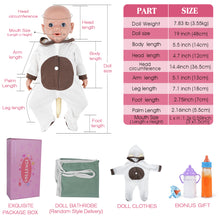 Load image into Gallery viewer, Vollence 19 inch Eye Open Full Silicone Baby Dolls
