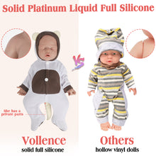 Load image into Gallery viewer, Vollence 18 inch Eye Closed Realistic Reborn Baby Doll
