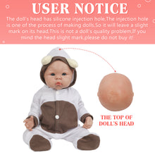 Load image into Gallery viewer, Vollence 19 inch Full Silicone Baby Doll That Look Real

